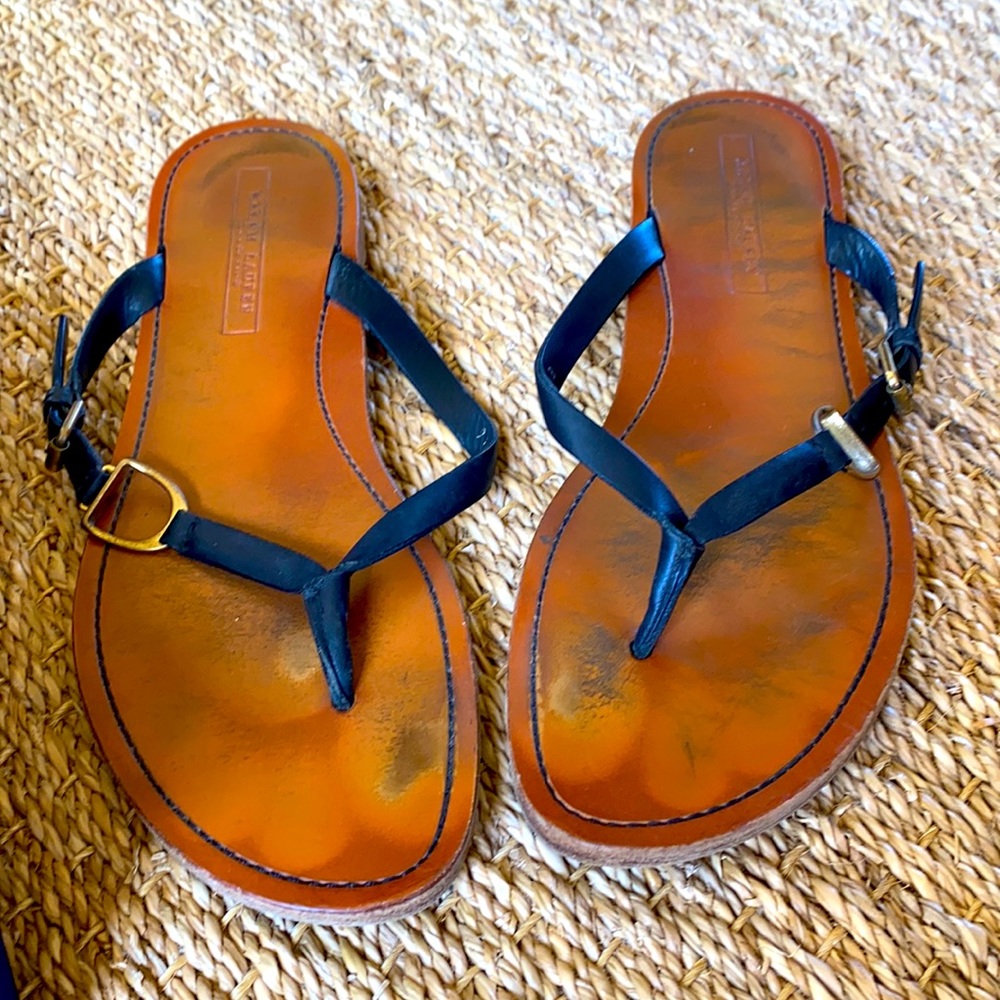 Ralph Lauren Helmsley sandal, size 9.5
